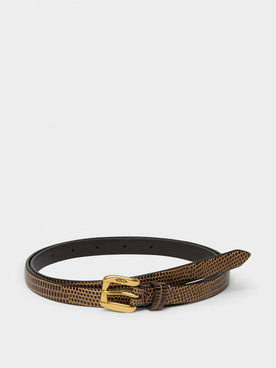 J&M Davidson Brown Bonny belt at Collagerie