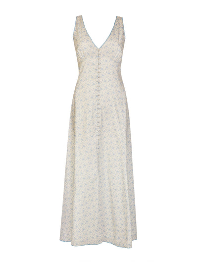 ST. CLAIR Lucky blue Ottilie dress at Collagerie