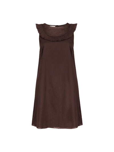 ST. CLAIR Cocoa Georgina dress at Collagerie