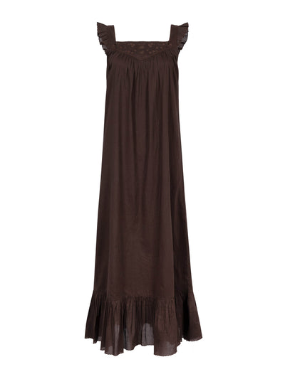 ST. CLAIR Cocoa Veryan dress at Collagerie