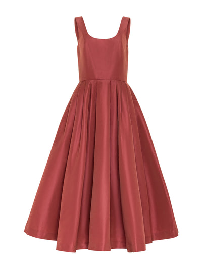 Stathe Red Pitahaya dress at Collagerie