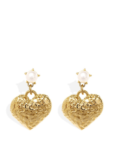 By Alona Gold Sadie earrings with pearl at Collagerie