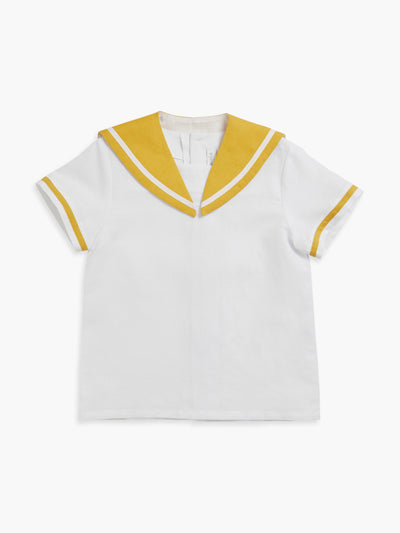 Amaia Sailor shirt curry at Collagerie