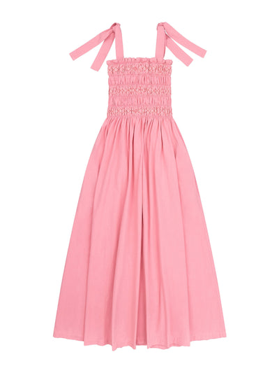 Seventy + Mochi Washed candy floss Sally bandeau tie dress at Collagerie