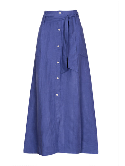 Oramai Klein blue Nomade skirt at Collagerie
