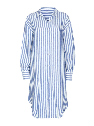 Oramai Striped Palermo shirt dress at Collagerie