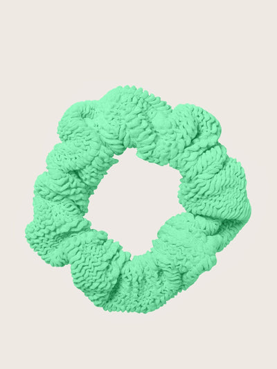 Hunza G Lime scrunchie at Collagerie