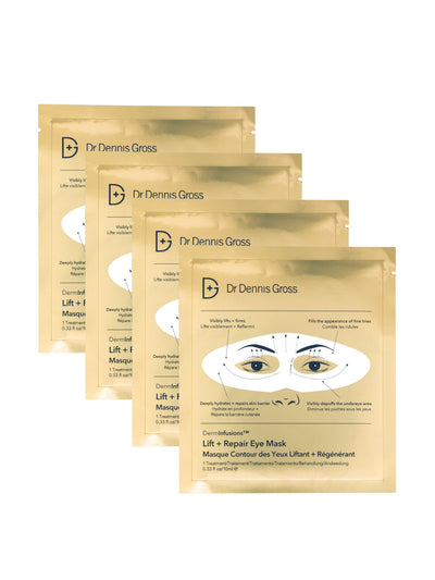 Dr Dennis Gross Lift + repair eye mask set at Collagerie