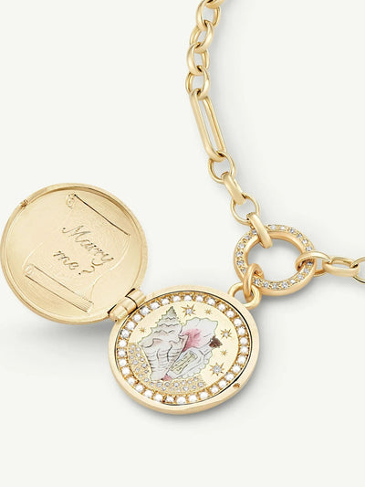 Cece Jewellery Secrets of the sea locket at Collagerie