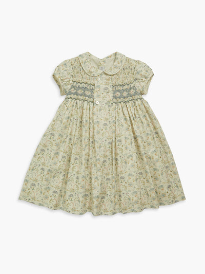 Amaia Blue floral Shirley dress at Collagerie