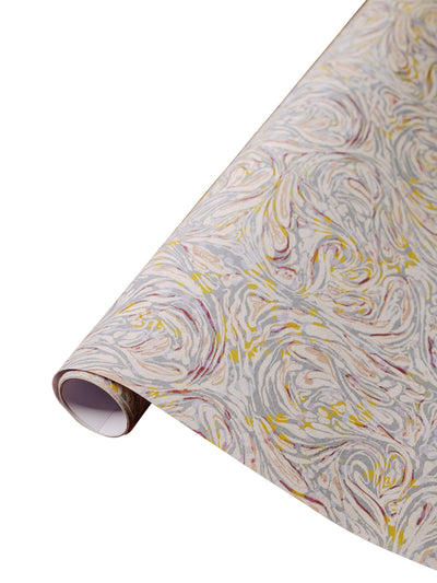 The Kensington Paperie Marble Lavender gift wrap roll at Collagerie