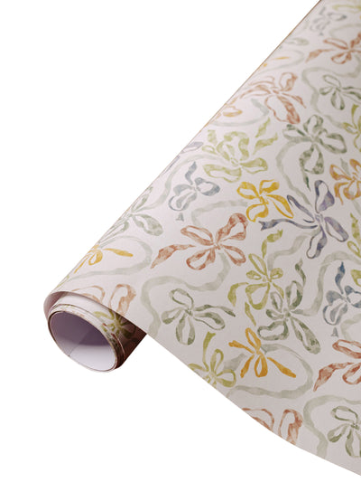 The Kensington Paperie Party Bows gift wrap roll at Collagerie