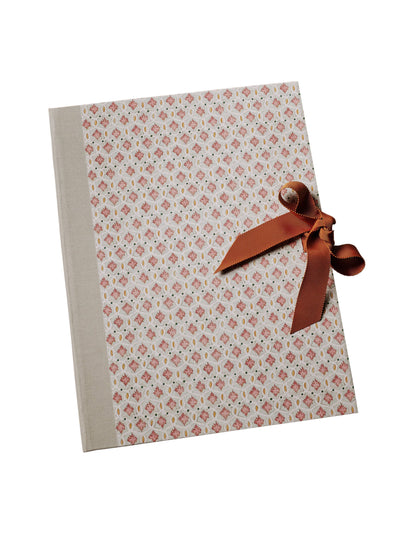 The Kensington Paperie Neville Chain Dusty Rose A4 folio at Collagerie