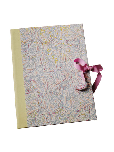 The Kensington Paperie Marble Lavender A4 folio at Collagerie