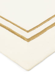 Antique gold Sophie classic two cord napkin