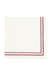 Burgundy Sophie classic two cord napkin