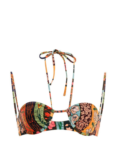 Agua by Agua Bendita Soya Libros bikini top at Collagerie