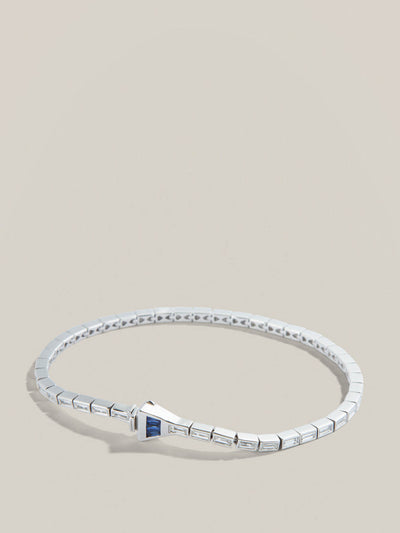 Lucy Delius The Lucky One Diamond Rivieré bracelet at Collagerie