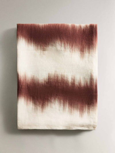Zara Home x Collagerie Ombre linen tablecloth at Collagerie