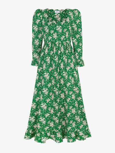 Pink City Prints Pine bouquet Tilda dress at Collagerie