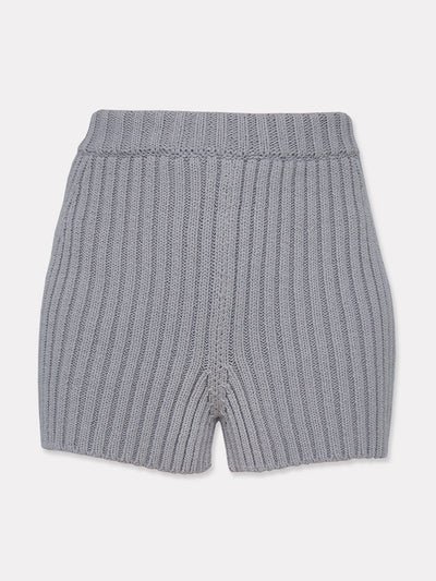 The Knotty Ones Pilnatis cloud grey cotton shorts at Collagerie