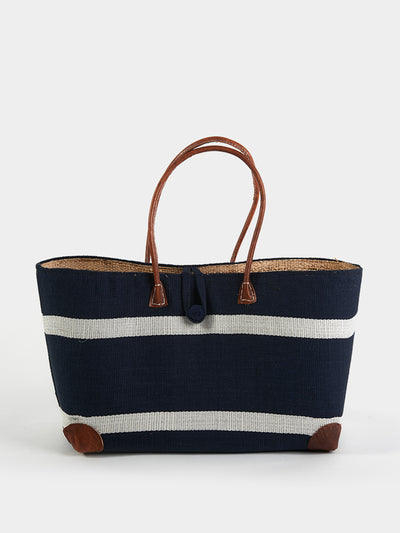 Hadeda Woven cotton tote bag at Collagerie