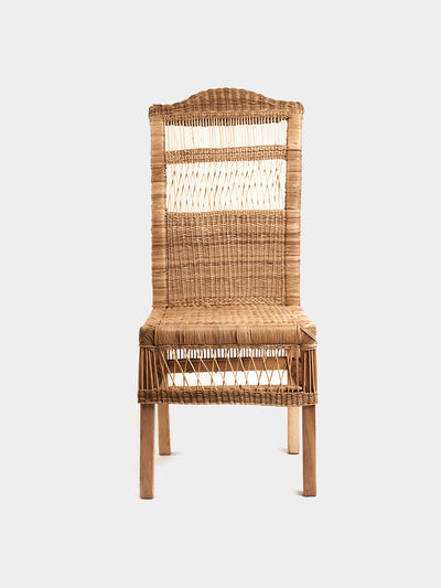 Hadeda Traditional cane dining chair at Collagerie