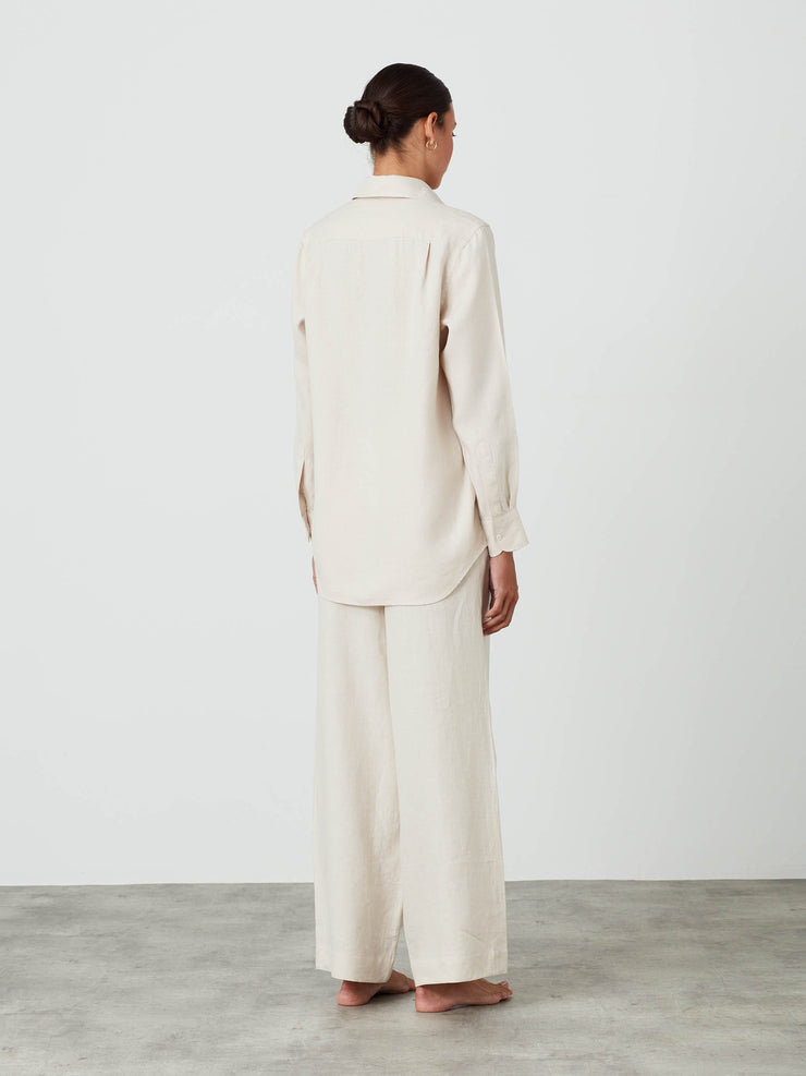 The Palazzo hemp parchment set Clothing With Nothing Underneath    - Collagerie