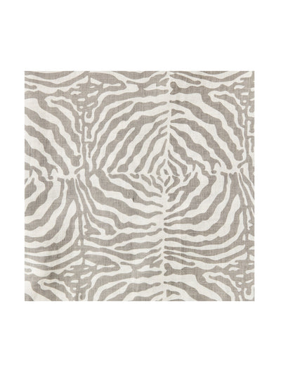 Maison Margaux Grey zebra tablecloth at Collagerie