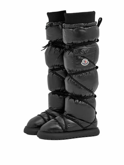 Moncler Gaia down over-the-knee snow boots at Collagerie