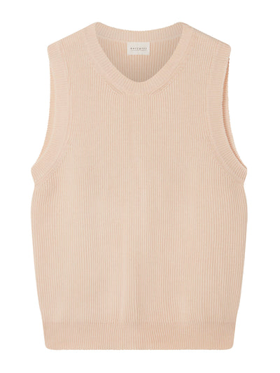 Navygrey The riviera tank in alabaster at Collagerie