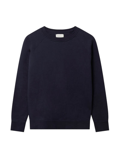 Navygrey The vintage-fit sweatshirt in navy at Collagerie