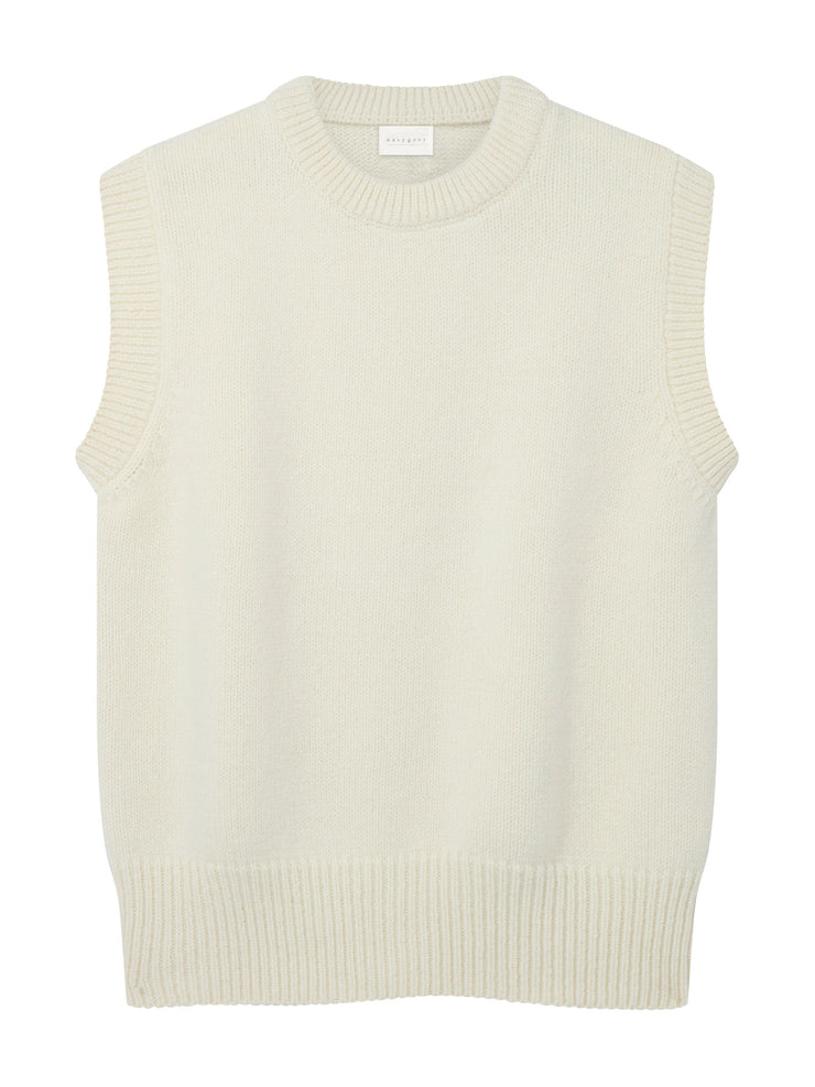 Undyed ecru Tank top The TANK Navygrey    - Collagerie