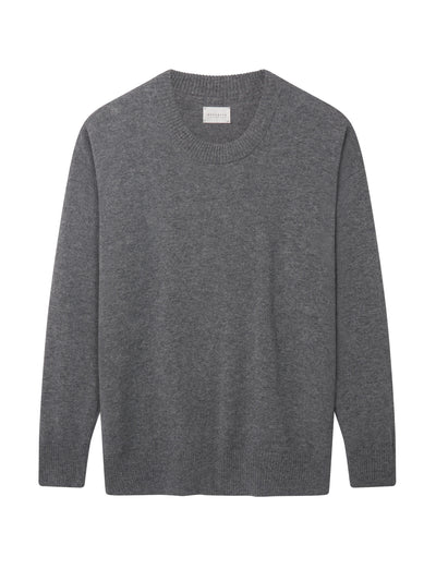 Navygrey Atlantic grey Weekend relaxed top at Collagerie