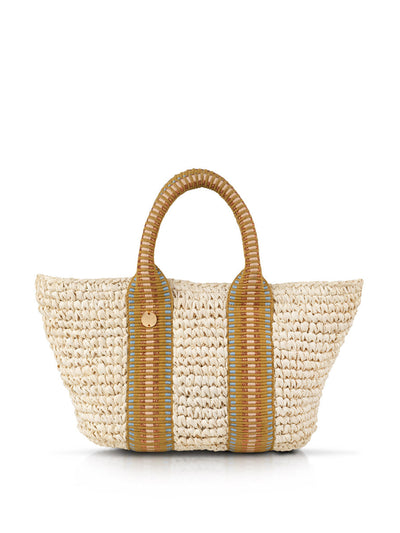 STELAR Gili raffia tote bag at Collagerie