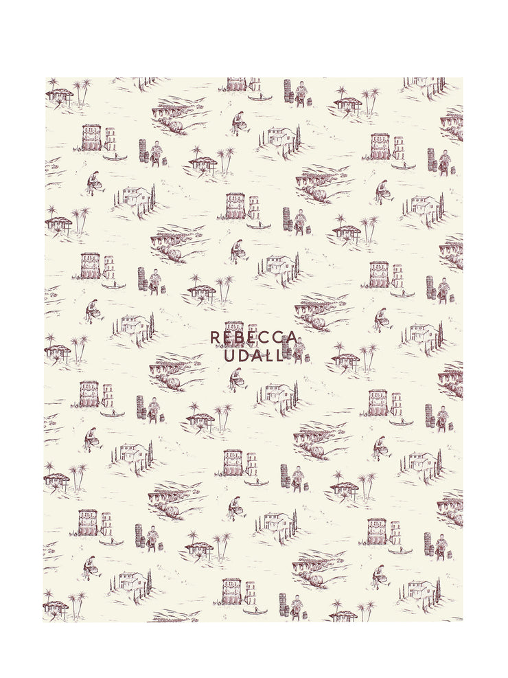 Delilah striped photo frame, taupe Photo Frames Rebecca Udall    - Collagerie