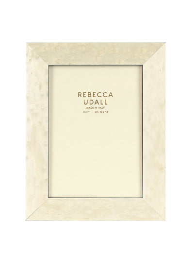 Rebecca Udall Blonde pearl Katherine photo frame at Collagerie