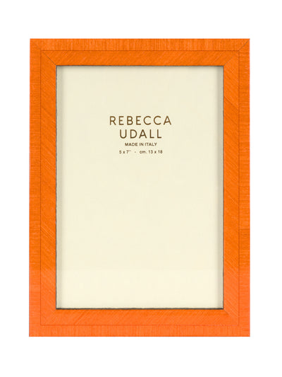 Rebecca Udall Bianca photo frame in orange at Collagerie