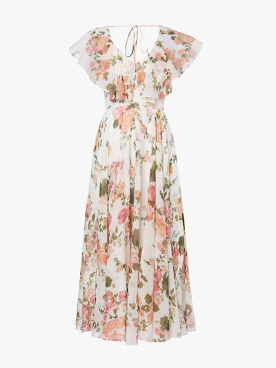 Erdem Theophila printed cotton voile dress at Collagerie