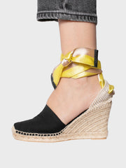 Yellow Valença wedge espadrilles Shoes Antonia's    - Collagerie