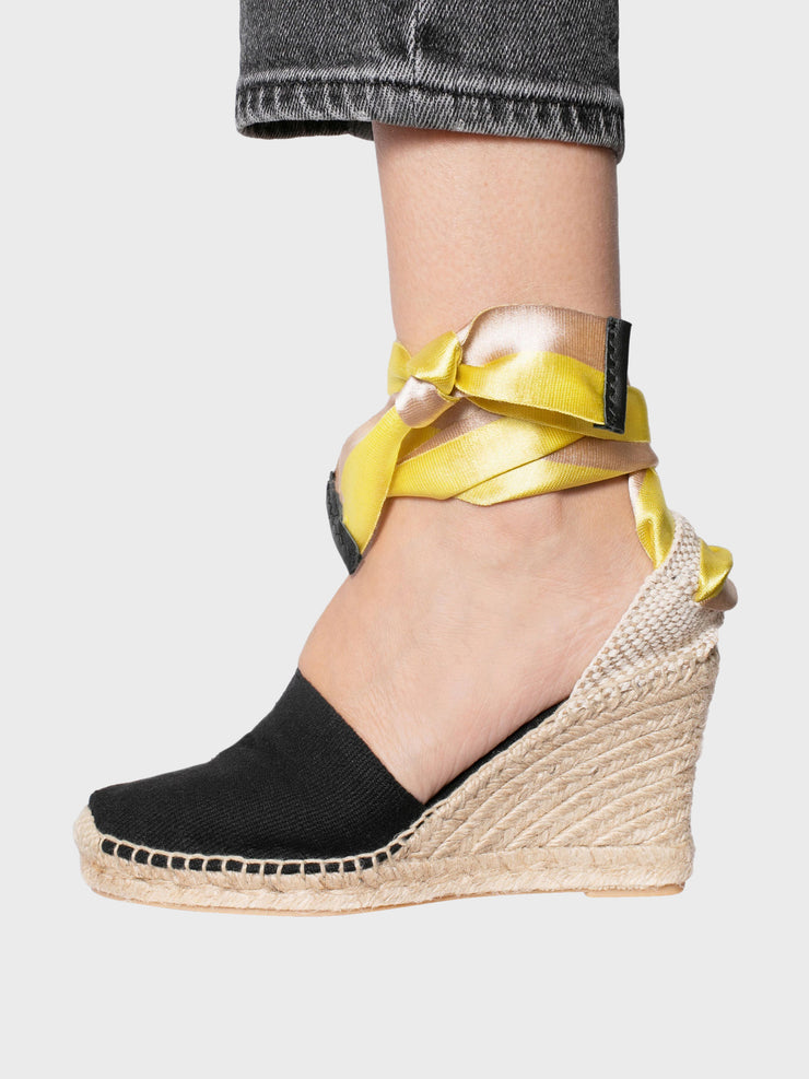 Yellow Valença wedge espadrilles Shoes Antonia&