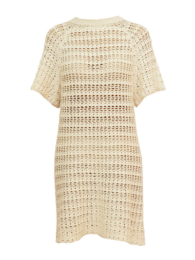 The Knotty Ones Vasara mini dress in Sea Salt at Collagerie