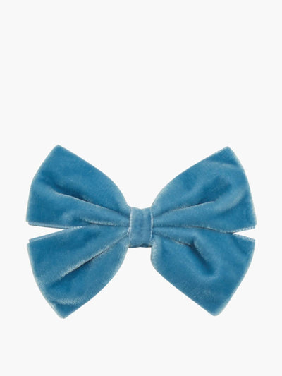 Amaia Blue large velvet hairclip at Collagerie