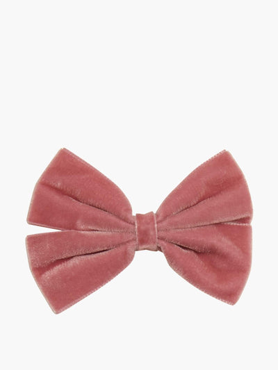 Amaia Pink large velvet hairclip at Collagerie