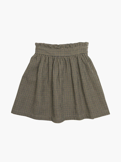 Amaia Green Prince Of Wales checked Viana skirt at Collagerie
