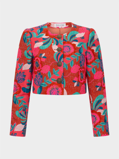 Saloni Orchard blooms Vika jacket at Collagerie