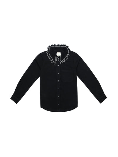 Seventy + Mochi Delilah blouse in black at Collagerie