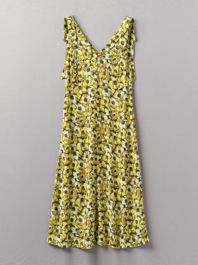 Toast Tie shoulder floral print dress at Collagerie