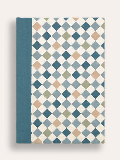 Birdie Fortescue Blue Azulejo notebook at Collagerie