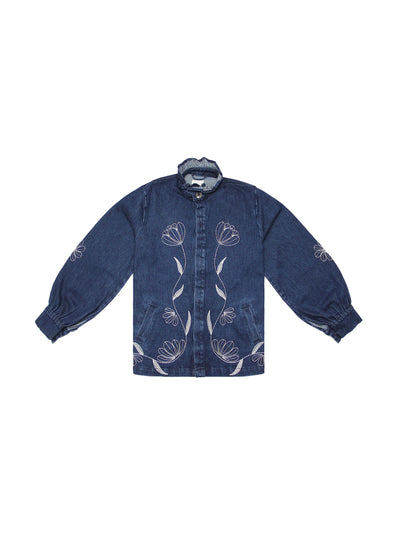 Seventy + Mochi Flor pablo jacket in americana at Collagerie